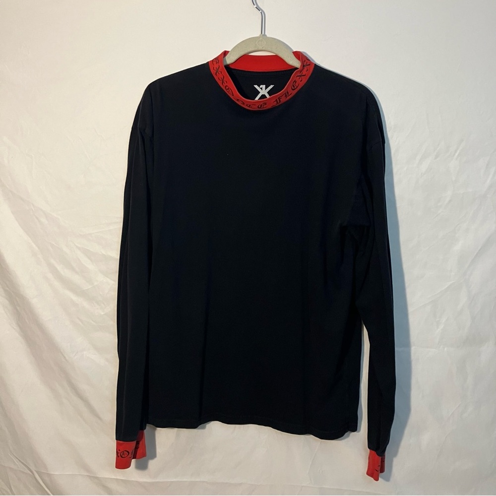 Thaiboy Digital Goon Flexxonce Ringer Long
Sleeve Black Tee